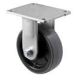HUR125/HZF - 350 Kg Fixed Plate 125mm Polyurethane