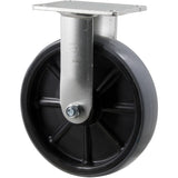 HUR200/HZF - 500 Kg Fixed Plate 200mm Polyurethane