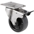 Swivel Braked - Plate Mount