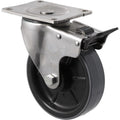Swivel Braked - Plate Mount