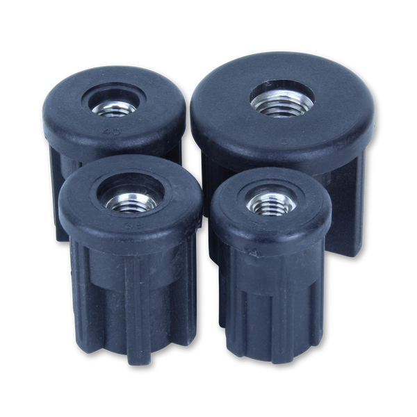 81/38/M12 <span> 38mm Round Stainless Steel Threaded Tube Insert</span>