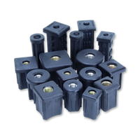 LTR32/M10 - 32mm Round Long Thread Threaded Tube Insert