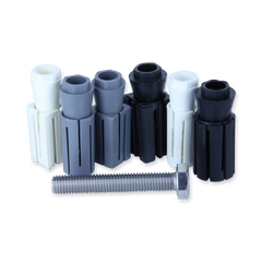 ER28SS Round 28mm Stainless Steel M12 Expanding Adapter