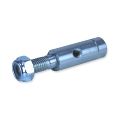 SP-AR19Z - Round Zinc Steel 19mm Solid Pintle Adapter