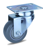 MZPUQ75S - 85 Kg Swivel Plate 75mm Polyurethane