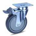 Swivel Braked - Plate Mount