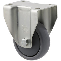 KJA75G/KZF - 50 kg Fixed Plate 75mm Grey TPE