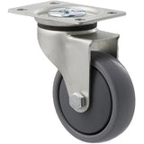 KJQ75G/KZP - 50 Kg Swivel Plate 75mm Grey TPE