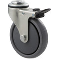 Swivel Braked - Bolt Hole