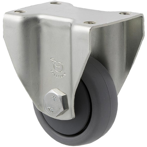 KJQ65G/KZF <span>50 Kg Fixed Plate 65mm Grey TPE</span>