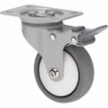 Swivel Braked - Plate Mount
