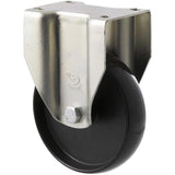 KNN100/KZF - 70 Kg Fixed Plate 100mm Black Nylon