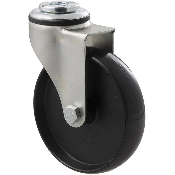 KNN100/KZH <span>70 Kg Bolt-Hole 100mm Black Nylon</span>