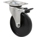 Swivel Braked - Plate Mount