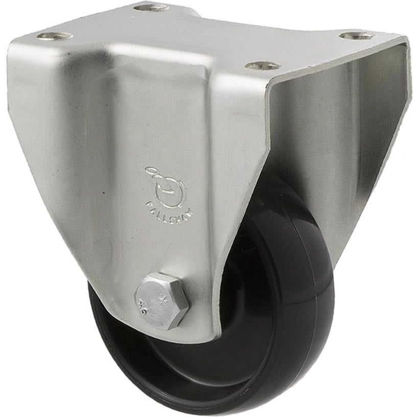 KNN65/KZF - 50 Kg Fixed Plate 65mm Black Nylon