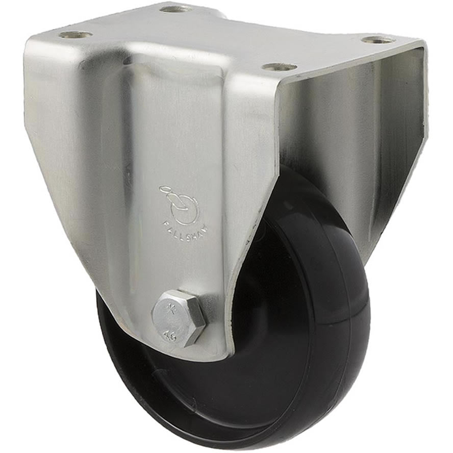 KNN75/KZF - 65 Kg Fixed Plate 75mm Black Nylon