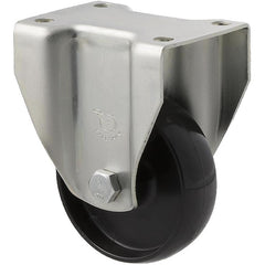 KNN75/KZF - 65 kg Fixed Plate 75mm Black Nylon