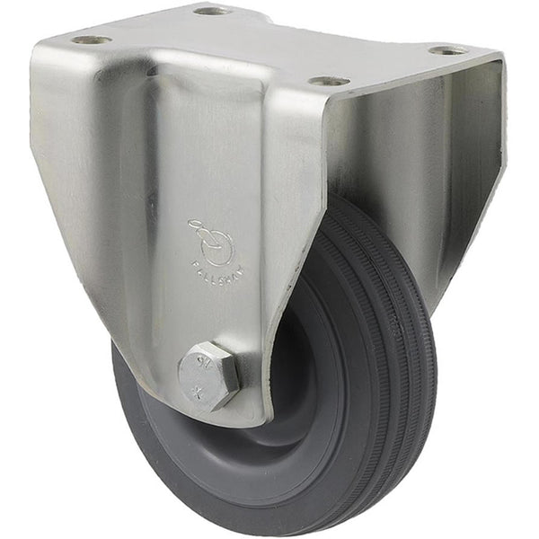 KSA75/KZF <span>50 Kg Fixed Plate 75mm Grey Rubber</span>