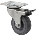 Swivel Braked - Plate Mount