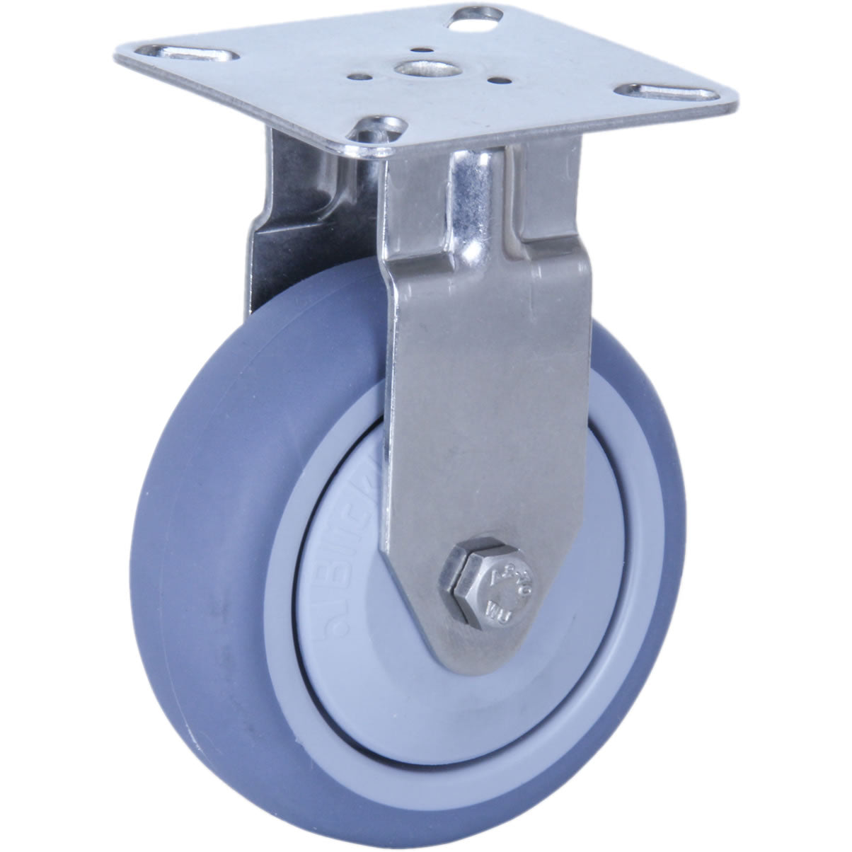 KSR07525-TPB 75 Kg Fixed 75mm Stainless Steel Grey TPE