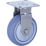 KSR07525-TPB 75 Kg Fixed 75mm Stainless Steel Grey TPE