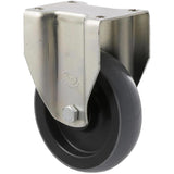 KUQ100/KZF - 100 Kg Fixed Plate 100mm Polyurethane