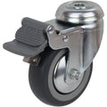 Swivel Braked - Bolt Hole