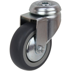 KZGRQ75BH - 70 kg Bolt-Hole Grey Rubber 75mm TPE
