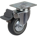 Swivel Braked - Plate Mount