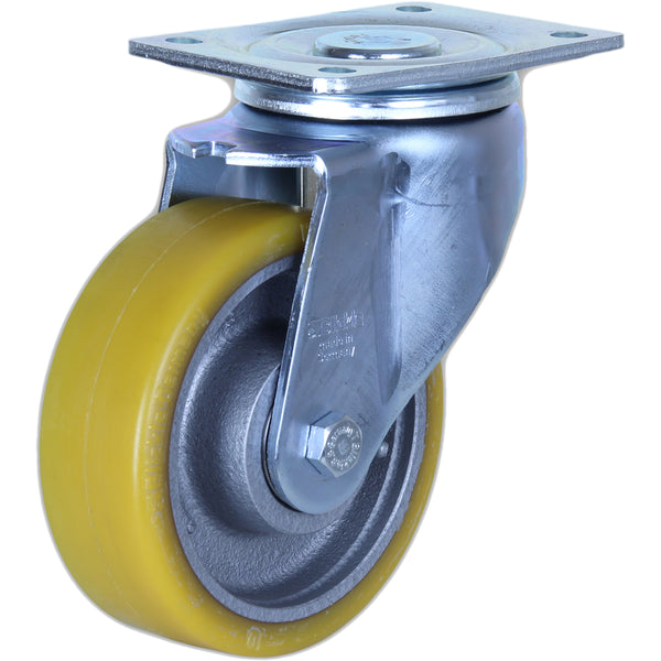 GTH150 - LH-GTH150K <span>750 Kg Swivel Plate 150mm Polyurethane</span>