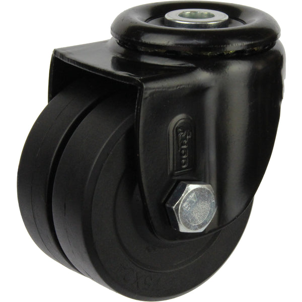 LHNNA75BH <span>250 Kg Swivel Bolt Hole 75mm Nylon</span>