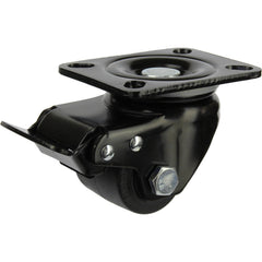 LHNNQ50SWBL - 300 kg Swivel Plate Brake 50mm Nylon