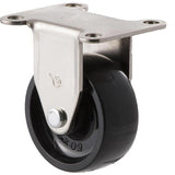 LNN50/LKF - 30 Kg Nickel Fixed Plate 50mm Black Nylon