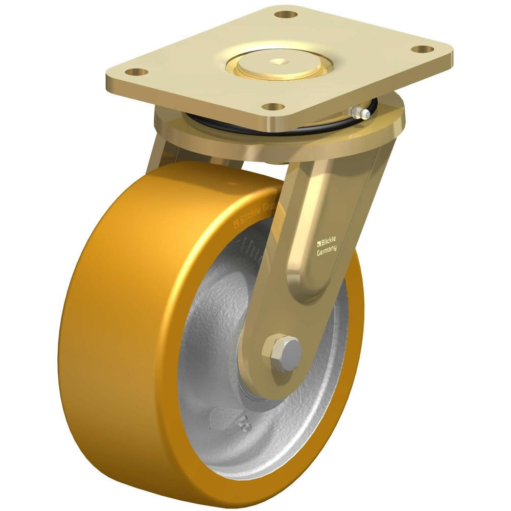 GTH202 - LS-GTH202K 1600 Kg Swivel Plate 200mm Polyurethane