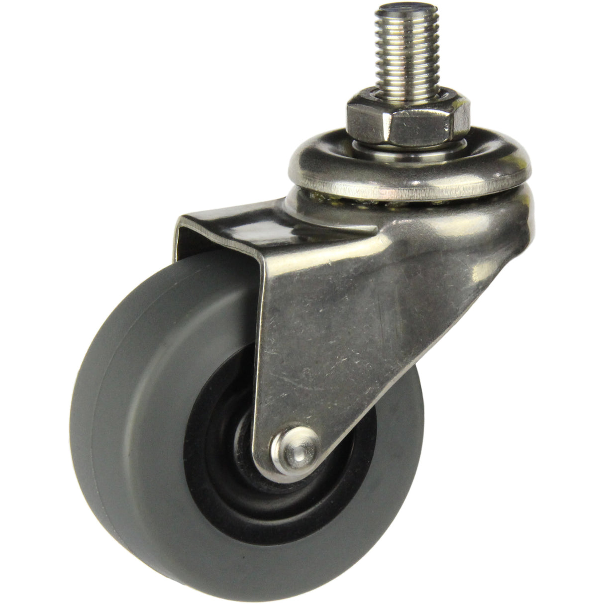 LSSGRA50BH - 40 Kg Bolt-Hole Grey 50mm Stainless Steel TPE