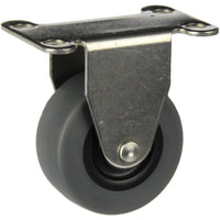 LSSGRA50F - 40 Kg Fixed Plate Grey 50mm Stainless Steel TPE