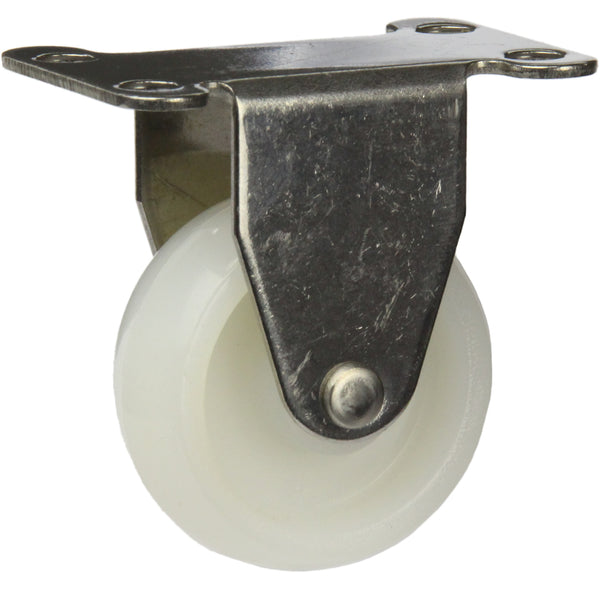 LSSWNA50F <span>40 Kg Fixed Plate White 50mm Stainless Steel Nylon</span>