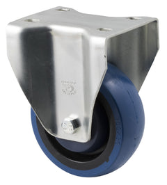 MBQ100G/MZF - 140 kg Fixed Plate 100mm Blue Rubber