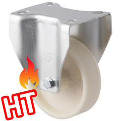 MHH100/MZFHT - 80 kg HIGH TEMP Fixed Plate 100mm Glass Filled Nylon