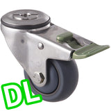 MJA75G/MSHDL 85 Kg Stainless Steel Bolt-Hole Direction Lock Only 75mm Grey TPE