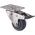 Swivel Braked - Plate Mount