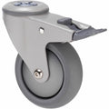 Swivel Braked - Bolt Hole