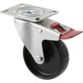 Swivel Braked - Plate Mount