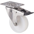 Swivel Braked - Plate Mount