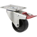 Swivel Braked - Plate Mount