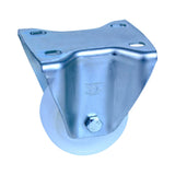 MNN75W/MZF - 150 Kg Fixed Plate 75mm White Nylon