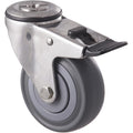 Swivel Braked - Bolt Hole