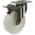Swivel Braked - Plate Mount