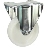 MZWNA100F - 100 Kg Fixed Plate 100mm White Nylon