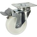 Swivel Braked - Plate Mount
